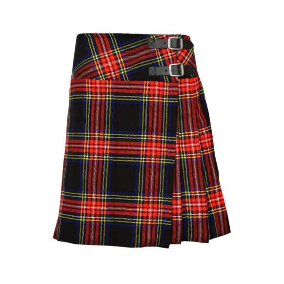 Black Stewart Skirt For Women 