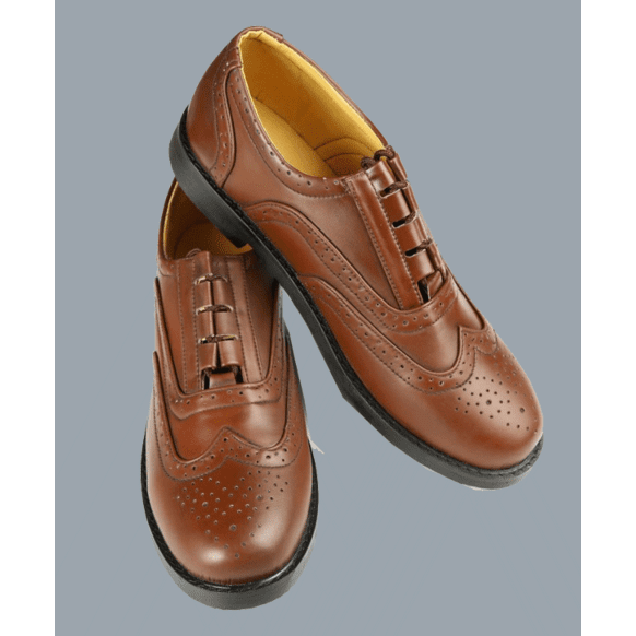 Leather brown pride brown ghillie brogues