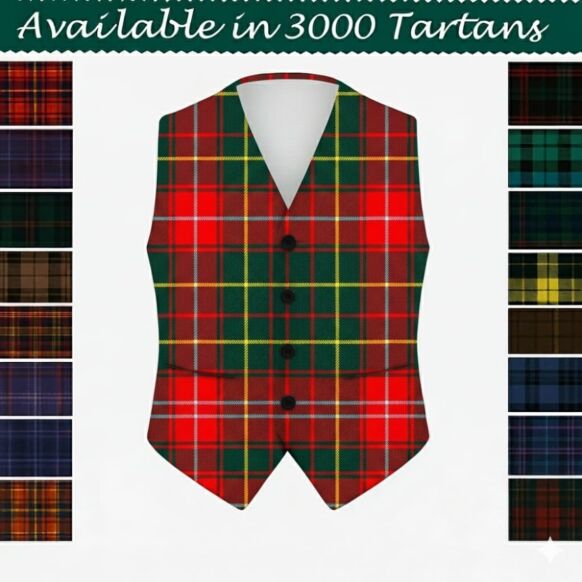 Burnett Beautiful Tartan Vest