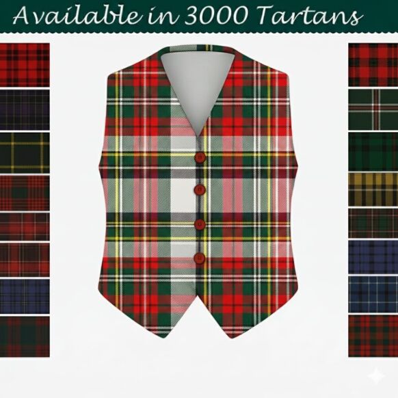 Dress Stewart Beautiful Tartan Vest