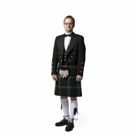 GORDON TARTAN SCOTTISH WEDDING COMPLETE KILT OUTFIT