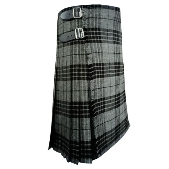 Hamilton Gray Tartan Kilt 