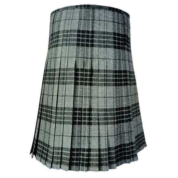 Hamilton Gray Tartan Kilt 