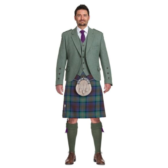 Isle Of Sky Tartan Kilt Complete Outfit 