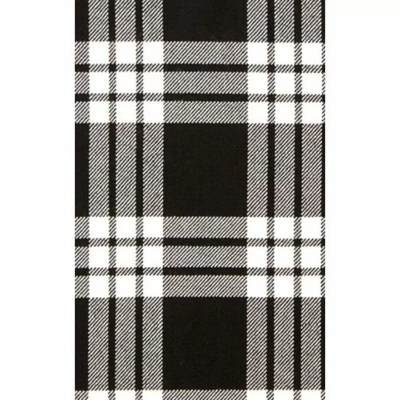 MacFarlane Black & White Ancient Tartan Kilt