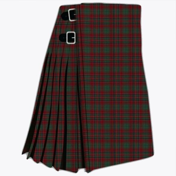 Macinnes Red Weathered Tartan Kilt