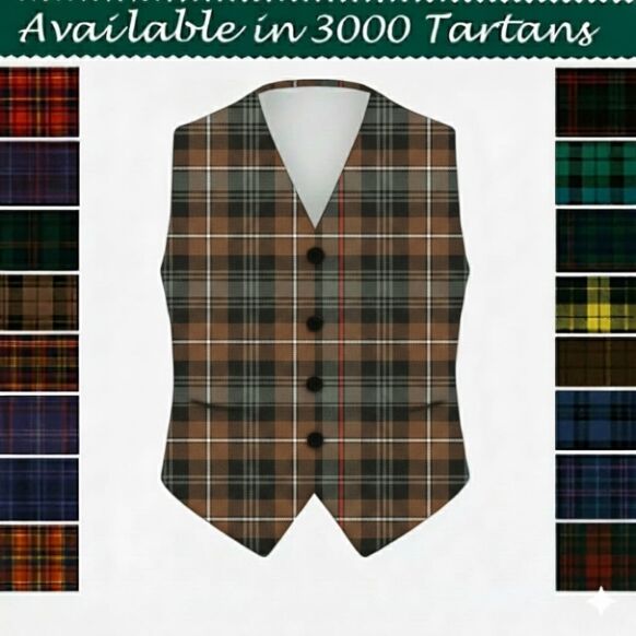 Mackenzie Weathered Beautiful Tartan Vest