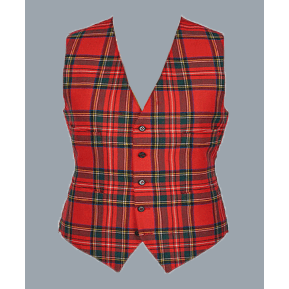 Blackwatch Tartan Vest