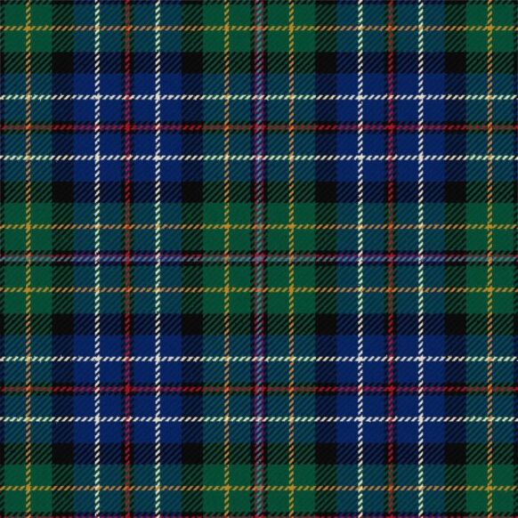 Rust Modern Tartan Kilt

