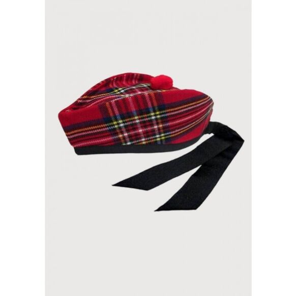 Scottish glengarry hat royal Stewart