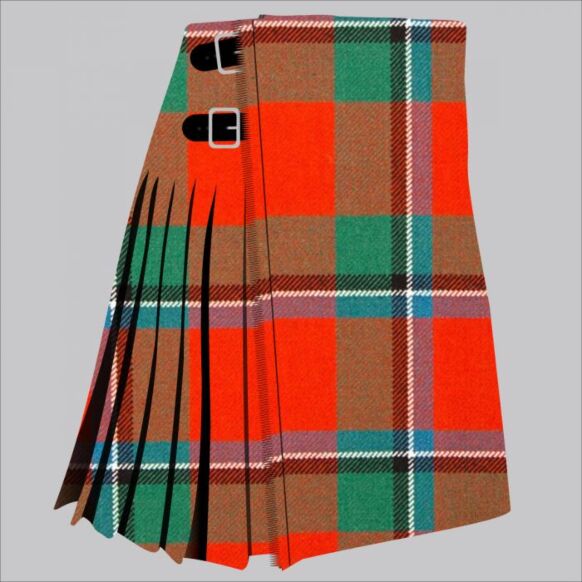 Sinclair Red Ancient Tartan Kilt