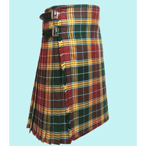 Buchanan Mute Tartan Kilt