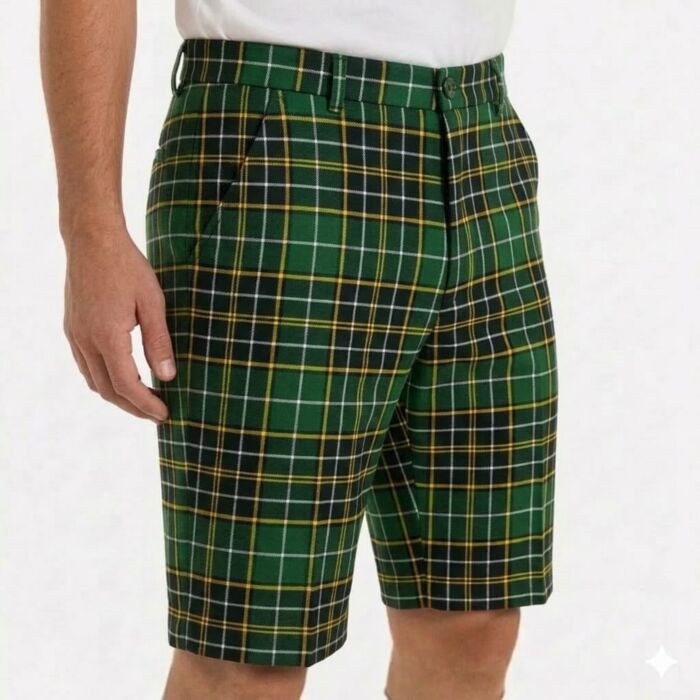 Forrester Hunting Modern Tartan Shorts For Men