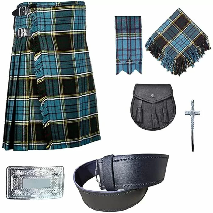 Anderson Tartan With Accessories Set