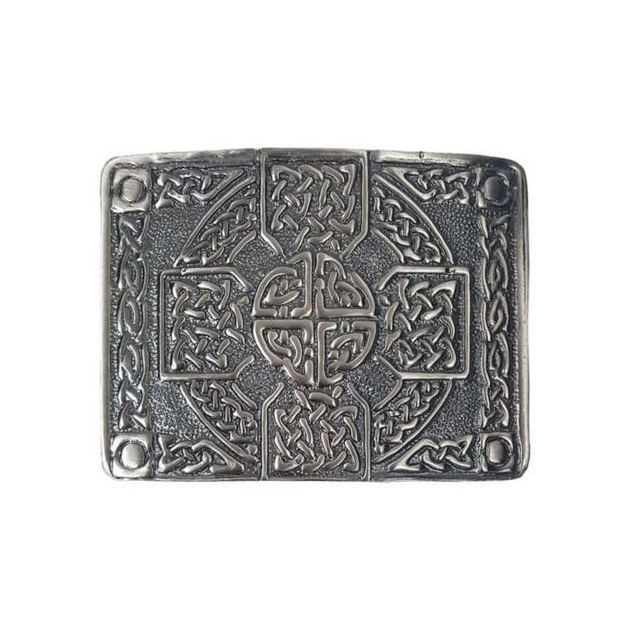 Antiqued Celtic Kilt Belt Buckle