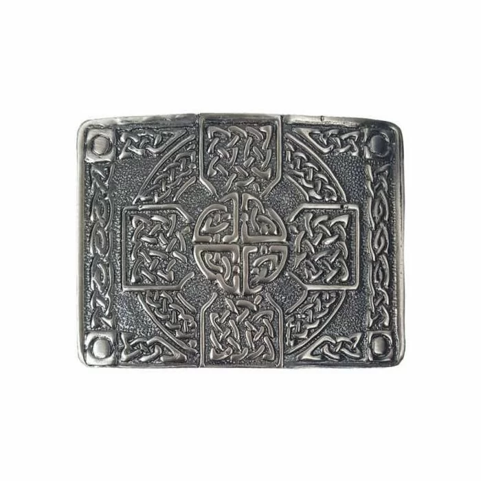 Antiqued Celtic Kilt Belt Buckle
