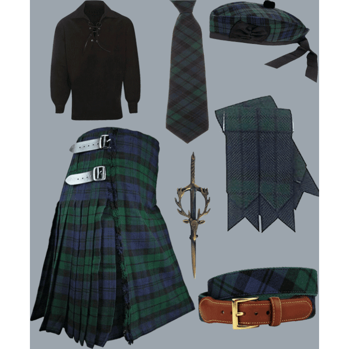 Black Watch Tartan Kilt Deal