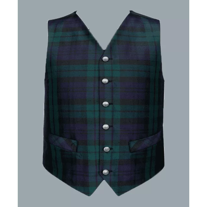 Blackwatch Tartan Vest