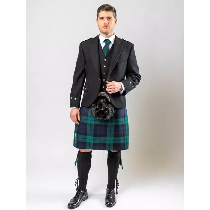 Black Watch Tartan Kilt Wedding Complete Kilt Outfit
