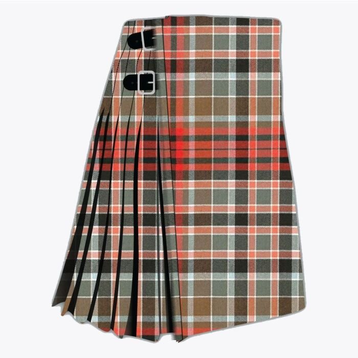 Gordon Red Weathered Tartan Kilt