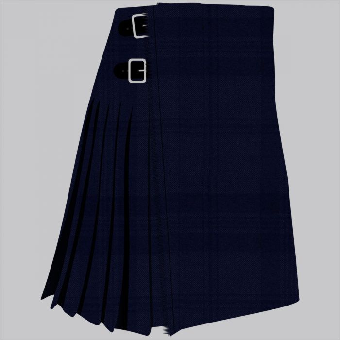 Dark Island Navy Tartan Kilt