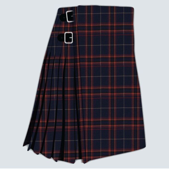 Clan Gaelic Fire Tartan Kilt