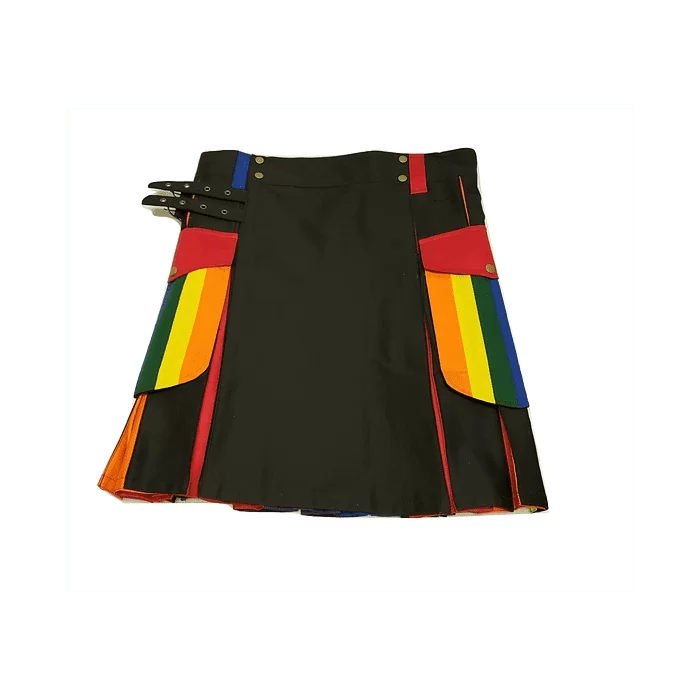 Rainbow Utility Mini Pride Kilt For Women