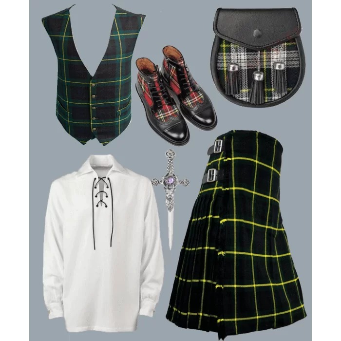 Gordon tartan kilt deal