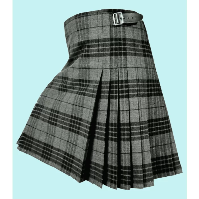 Hamilton Gray Tartan Kilt 