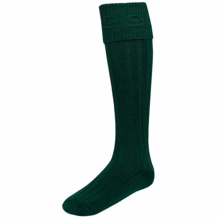 Green Scottish Kilt Hose