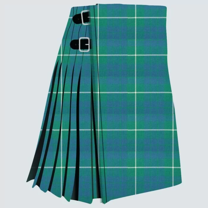 Clan Hamilton Green Ancient Tartan Kilt