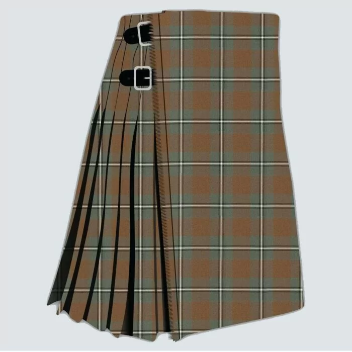Clan Irvine Weathered Tartan Kilt