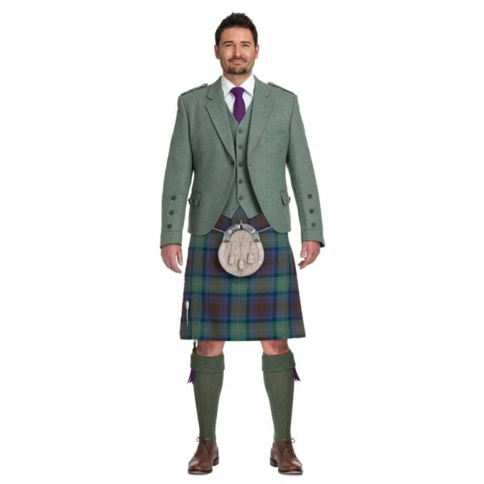 Isle Of Sky Tartan Kilt Complete Outfit 