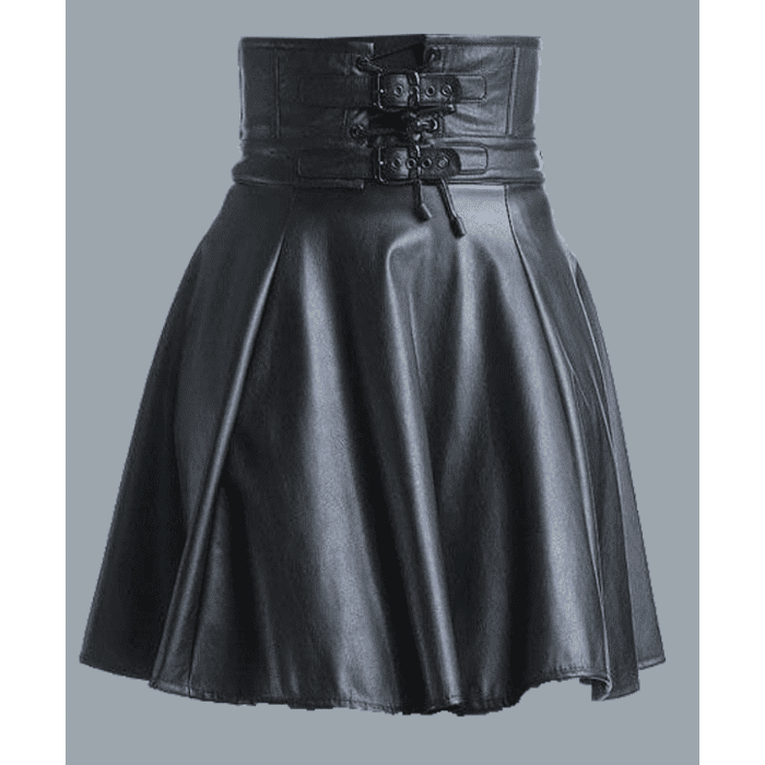 New Fashion Leather Kilt For Women