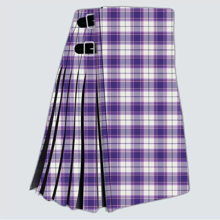 Clan Longinddry Lavender Tartan Kilt