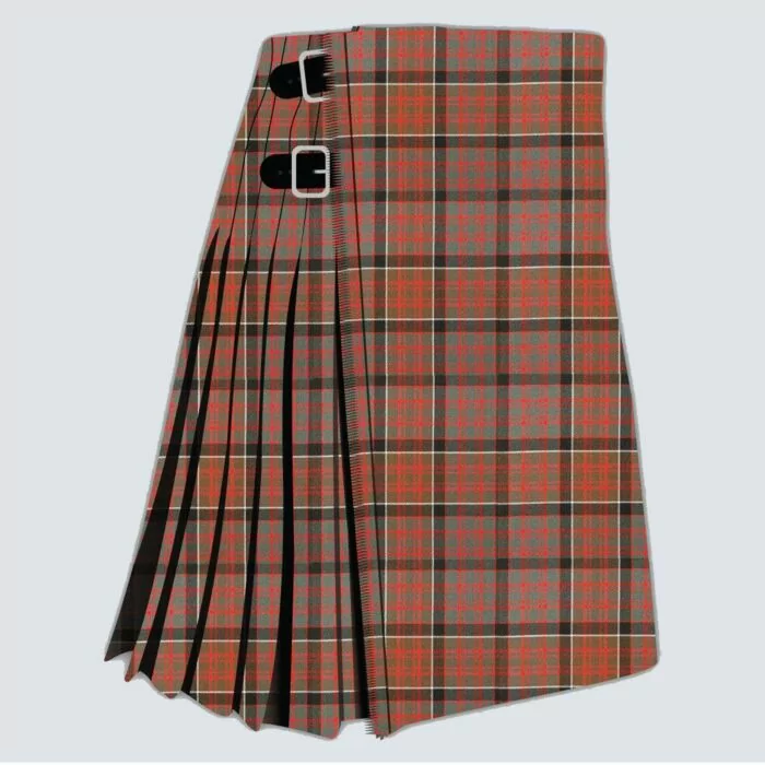 Clan MacDonald OF Clanranald Weathered Tartan Kilt