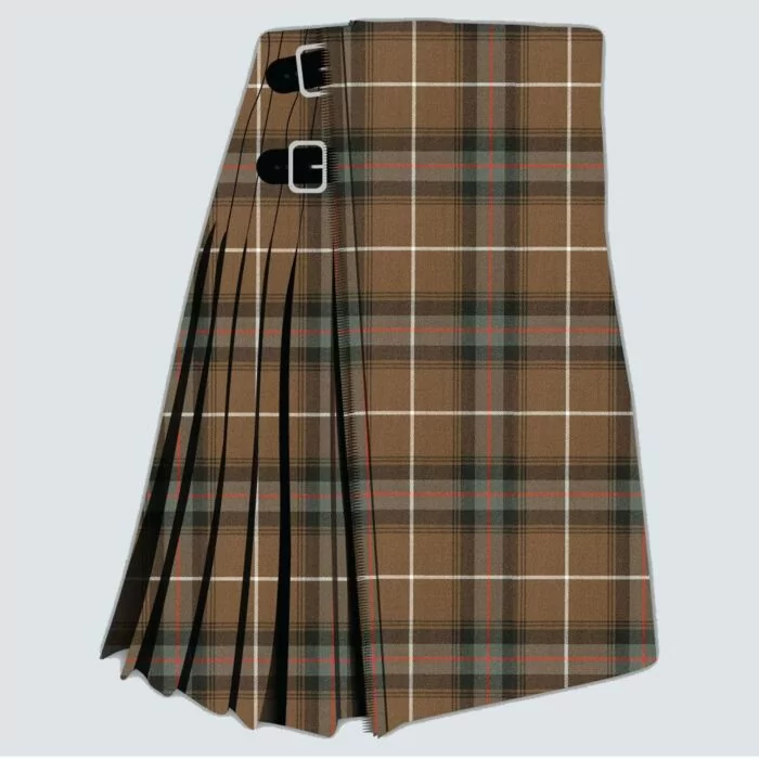 Clan MacDonald OF The Isles Hunting Weathered Tartan Kilt