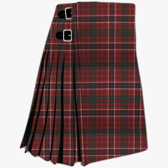Macrae Red Modern Tartan Kilt
