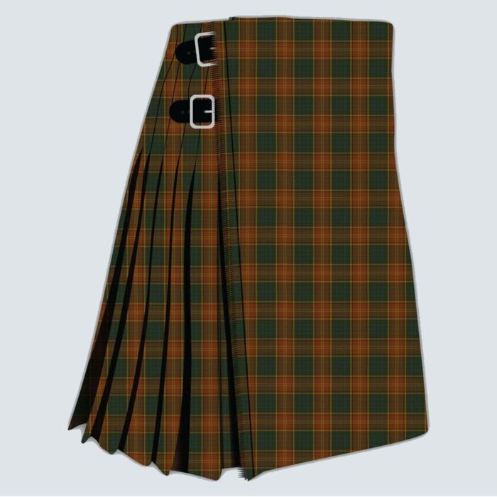 Clan Roscommon Distric Tartan Kilt