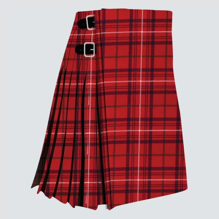 Clan Rose Red Modern Tartan Kilt