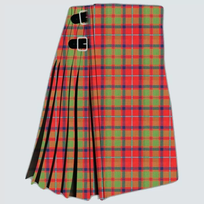 Clan Shaw OF Tordarroch Ancient Tartan Kilt