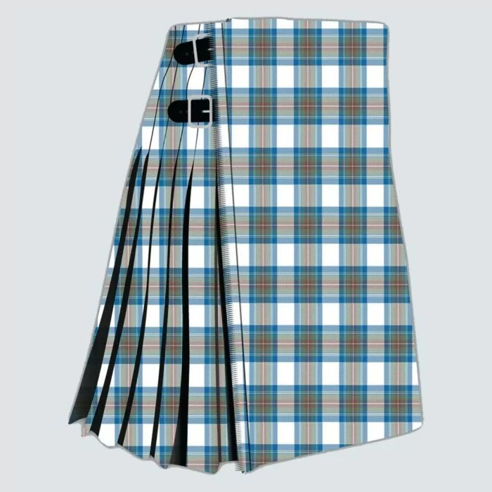 Clan Stewart Muted Blue Tartan Kilt