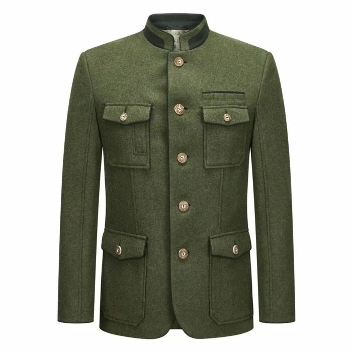 Beautiful Loden Trachten Jacket Oktoberfest Tyrol German Bavarian Jacket