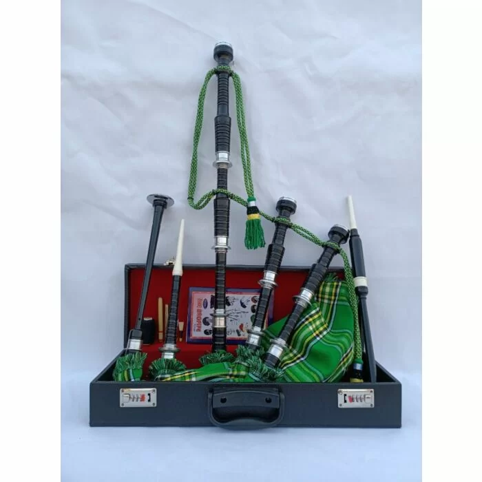 Beautiful Irish National Bagpipe Set