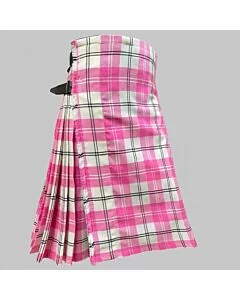 Ailsa Pink Tartan Kilt
