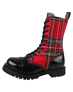 Black Leather And Your Own Tartan Boots
