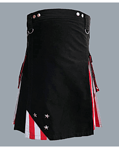 New American Flag Hybrid Utility Kilt For Men
