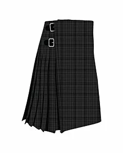 Black Shadow Tartan Kilt