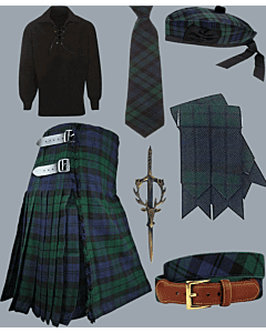 Black Watch Tartan Kilt Deal