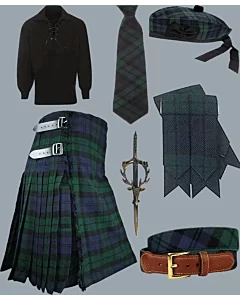 Black Watch Tartan Kilt Deal